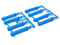 Team Raffee & Co Long Body Post Set For 1/10 Car Blue...