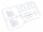 Team Raffee & Co Front & Rear Lamp Lens for TRC XLT Gen 2 Hard Body TRC/302549B