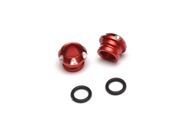 Team Raffee & Co Aluminum 5MM light bucket Red TRC/HY00310R