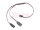 Team Raffee & Co Receiver Cable Wire 30cm w/ 2-Way Auxiliary Output WRA0111-30
