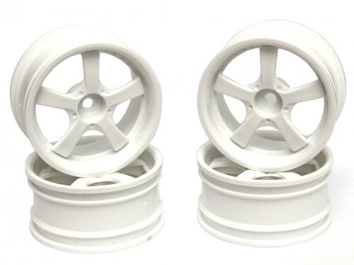 Team Raffee & Co 110 Scale Wheel (4 pcs) Stealth Style (4mm offset) TRC/110610251