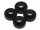 Team Raffee & Co Aluminum Servo Washer (4) 3x7.5mm Black TRC/302442BK