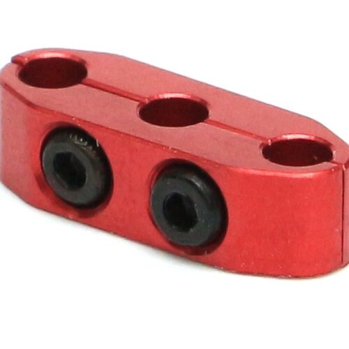 Team Raffee & Co CNC Aluminum Wire Clamps for 1416 AWG Red TRC/HY00317R