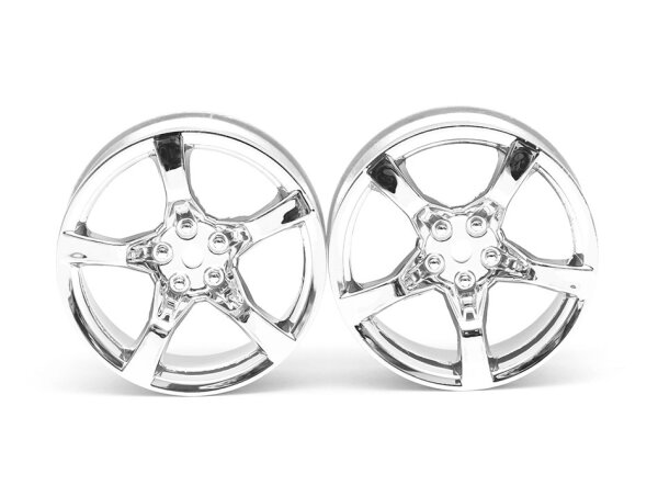 Team Raffee & Co 5-Spoke Wheel Set (2Pcs) BRTR-2076