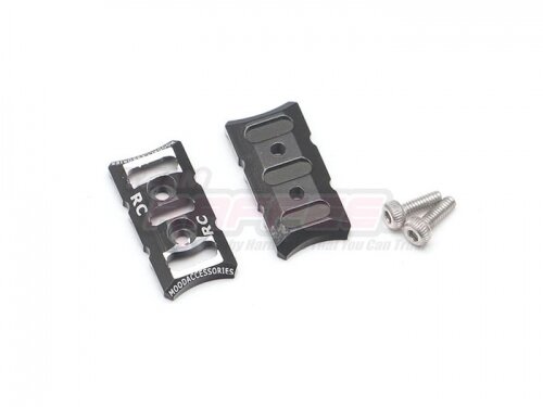 Team Raffee & Co CNC Aluminium 3 Wire Clamps Black TRC/302596BK