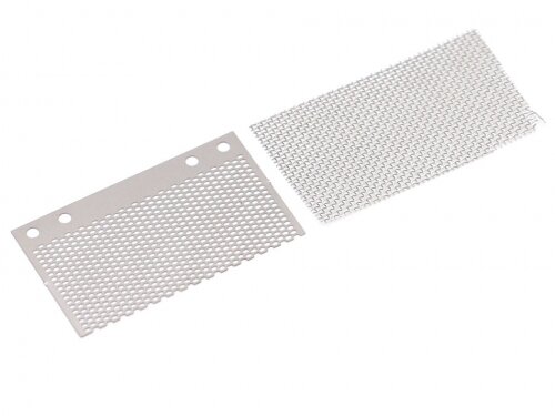 Team Raffee & Co Window Mesh Guard Protective Net for OL/OH35A01 Jeep Rubicon Silver for Orlandoo Hunter Model Orlandoo Hunter Jeep Rubicon TRC/302347S