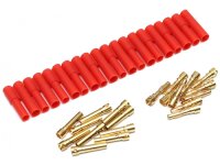 Team Raffee & Co 4mm Gold Banana Plug with Plastic...