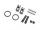 Team Raffee & Co Rebuild Kit for TRC/302547 HD Hardened Steel CVD Center Drive Shaft TRC/302547KIT