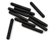 Team Raffee & Co M3X16MM Set Screws (10) Black BRSA18016