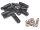 Team Raffee & Co M3 Nylon Rod Ends (Straight) 21.8MM w/ Steel Pivot Ball (5.8x3x7.4mm) (10) BRQ90341