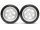 Team Raffee & Co Classic Fake Tire Wall Wheel Set (2Pcs) Silver For 1/10 RC Car (3mm Offset) BRTR-5034S.3