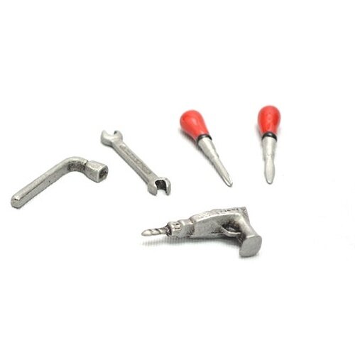 Team Raffee & Co RC Scale Accessories - Tool Set 5 Pieces BRSCAC046