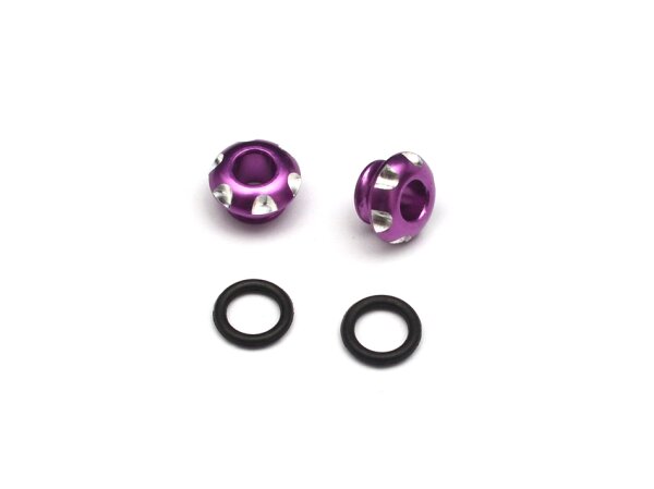 Team Raffee & Co Aluminum 3MM light bucket Purple TRC/HY00309P