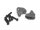 Team Raffee & Co Aluminum Upper Suspension Link Mount (2) Gun Metal for Tamiya CC02 TRC/1086006GM