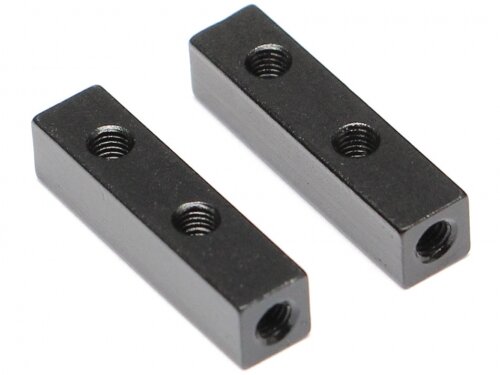 Team Raffee & Co Aluminum Servo Mount for Defender D90/D110 Black for Team Raffee Co. TRC-D110 BRQ90350