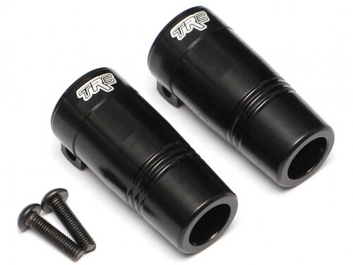 Team Raffee & Co Aluminum Rear Lockout (2) Black for Axial SCX10 II TRC/302283BK