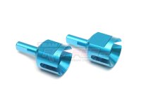 Team Raffee & Co Aluminum Gearbox Joint (2) Blue for...