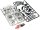 Team Raffee & Co Plastic Vent Pipe & Brake Disk for 1/10 RC TRC/HY00034