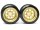 Team Raffee & Co Classic Fake Tire Wall Wheel Set (2Pcs) Gold For 1/10 RC Car (6mm Offset) BRTR-5035G.6
