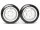 Team Raffee & Co Classic Fake Tire Wall Wheel Set (2Pcs) Silver For 1/10 RC Car (6mm Offset) BRTR-5038S.6