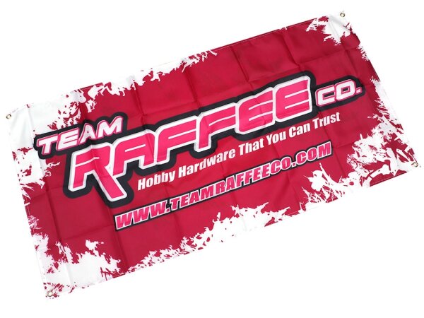 Team Raffee & Co Team Raffee Nylon Banner 120cm x 60cm TRC/BANNERSN