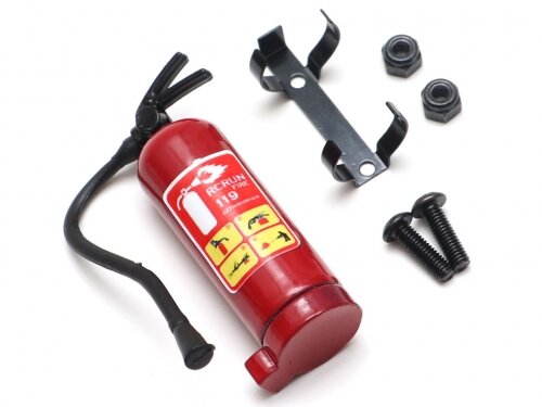 Team Raffee & Co Scale Accessories - Alloy Fire Extinguisher TRC/302349