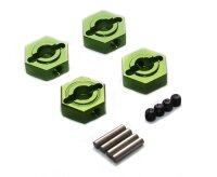 Team Raffee & Co Aluminum Hex Adapter Set Green for...