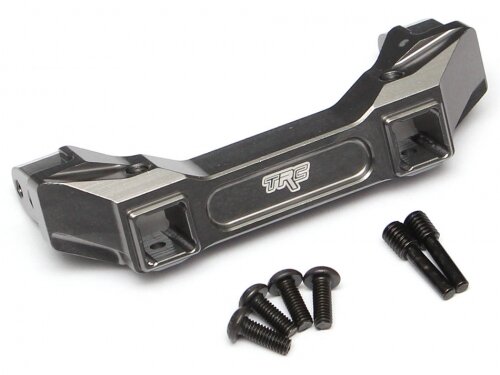 Team Raffee & Co Aluminum Front Bumper Mount Gun Metal for Traxxas TRX-4 TRC/302305GM