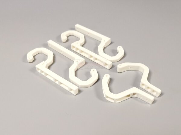 Team Raffee & Co Hood & Front Door Hinges for TRC/302836 Discovery Body TRC/302853