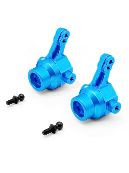 Team Raffee & Co Aluminum Front Knuckle (2) for Tamiya TT-02B TRC/447001