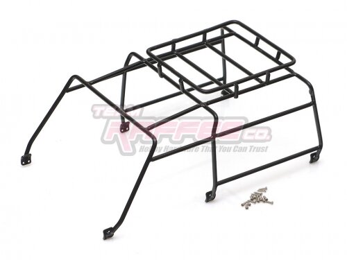 Team Raffee & Co Metal Roof Rack Luggage for TRC Benz G-Class Hard Body  for Traxxas Slash 4X4 TRC/302719A