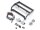 Team Raffee & Co CNC Aluminum Front Bumper with LED for Ford Bronco Black for Traxxas TRX-4 TRC/302530BK
