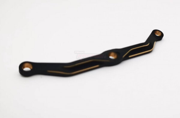 Team Raffee & Co Brass Steering Link Rod (1) Black for Traxxas TRX-4M TRC/302910