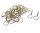 Team Raffee & Co Large-Ring Body Clips 50 pcs Silver (32 mm) BRACL50S