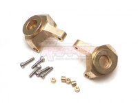 Team Raffee & Co Brass Front Steering Knuckle (2) for...