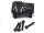 Team Raffee & Co Brass Axle Housing Cover for TRX-4M Defender Black for Traxxas TRX-4M TRC/302894