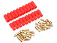 Team Raffee & Co 3.5mm Gold Banana Plug with Plastic...