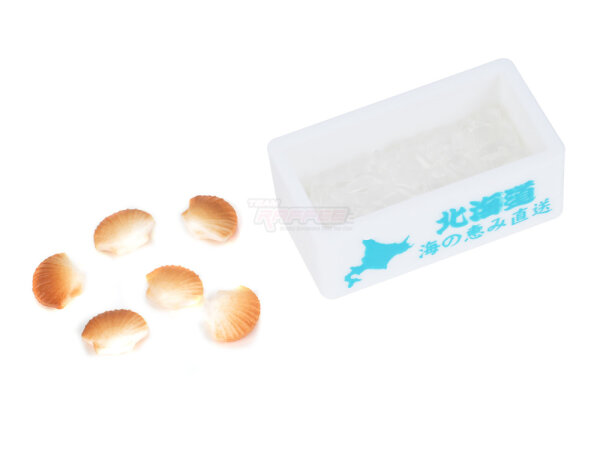 Team Raffee & Co Scale Accessories - Fish Tubs (Included Scallop) BRSCAC324