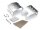 Team Raffee & Co Aluminum Front & Rear Skid Plate for SCX-10 Complete Axle (2) for Axial SCX10 BRQ90277