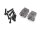 Team Raffee & Co Aluminum Rear Low 4-Link Mount (2) Gun Metal for Element RC Enduro TRC/1059004GM