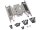 Team Raffee & Co Aluminum Skid Plate Axial AX90047 SCX 2 RTR & SCX10 Gun Metal  for Axial SCX10 II TRC/966010GM