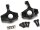 Team Raffee & Co Aluminum Front Kunckle (2) Black for Axial SCX10 II TRC/302287BK
