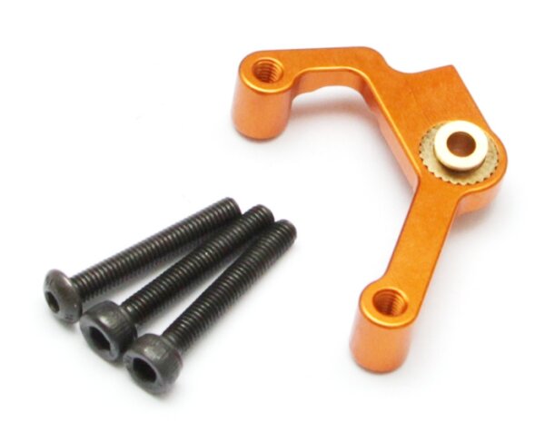 Team Raffee & Co Gear Box Roll Mount Orange for Axial SCX10 TRC/SCX35OR