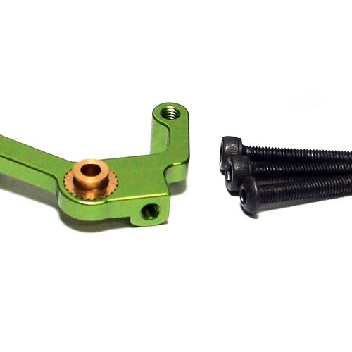 Team Raffee & Co Gear Box Roll Mount Green for Axial SCX10 TRC/SCX35G