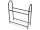 Team Raffee & Co Adjustable Aluminum Tire Rack For 1/10 RC Black BRQ90263BK