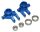 Team Raffee & Co Aluminum Front Knuckles - 1 Pair  Blue for Traxxas Slash 4x4 BRTSH01B