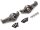 Team Raffee & Co Aluminum Front C-hubs Left & Right Gun Metal for Traxxas TRX-4 TRC/302324GM