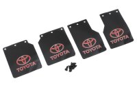 Team Raffee & Co Yota Mud Flap (4) Red TRC/302417R