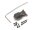 Team Raffee & Co Brass Axle Housing Cover Black for Axial SCX24 TRC/302833
