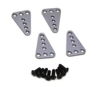 Team Raffee & Co Aluminum Upper Shock Mount Set Gun...